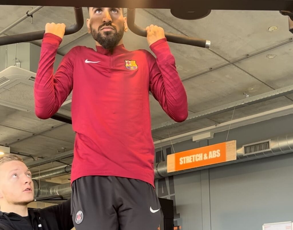 Personal trainer in Heerenveen tijdens een coaching sessie