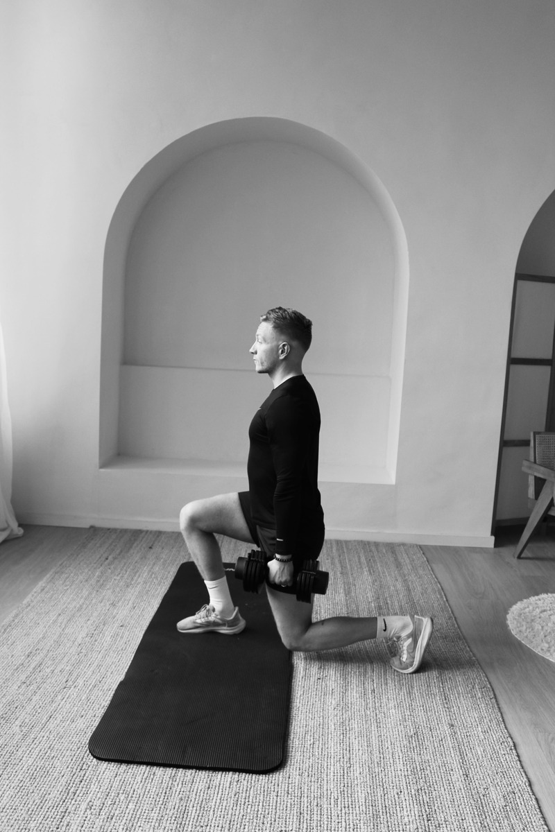 Personal trainer in Heerenveen tijdens coaching sessie